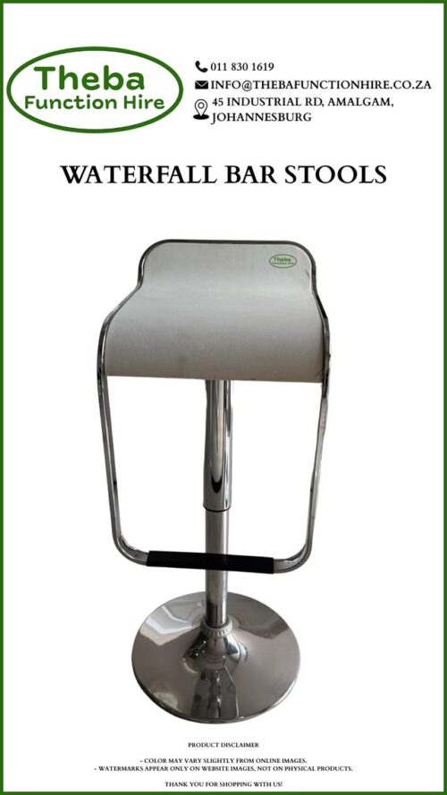 waterfall bar stool